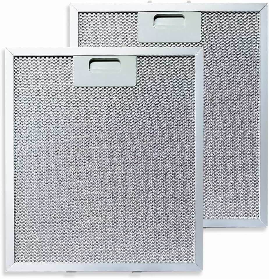 2X 305x267mm Metallfettfilter für Dunstabzugshaube Filtergitter für AEG Electrolux 405525042-9 4055250429 Elica GRI0009219A KIT0010805 93952919 Whirlpool Bauknecht 480122102168 C00314158