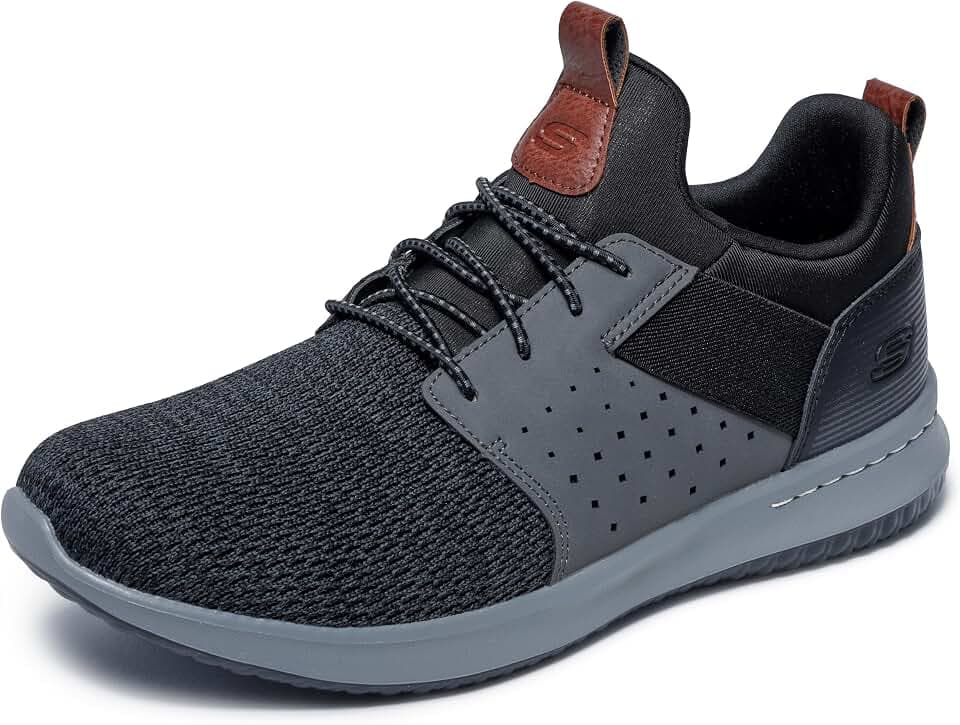 Skechers USA Men's Expressed-Derest Fashion Sneaker