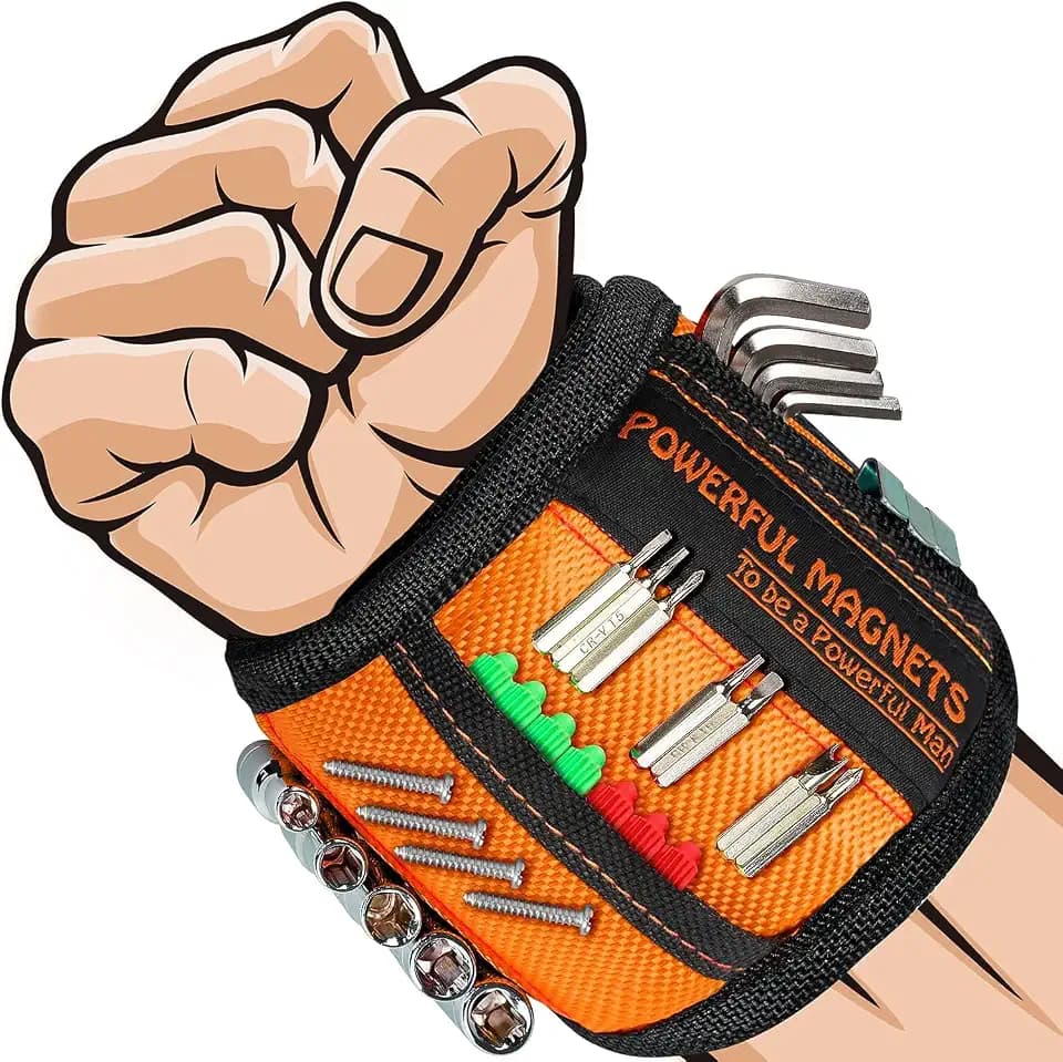 Herren Männer Geschenke Handwerker Magnetarmband - Männer Papa Geschenke Weihnachten Geschenk, Werkzeug Heimwerker Gadgets für Männer Vatertagsgeschenk, Valentinstag Kleine Geschenke Männer Geburtstag