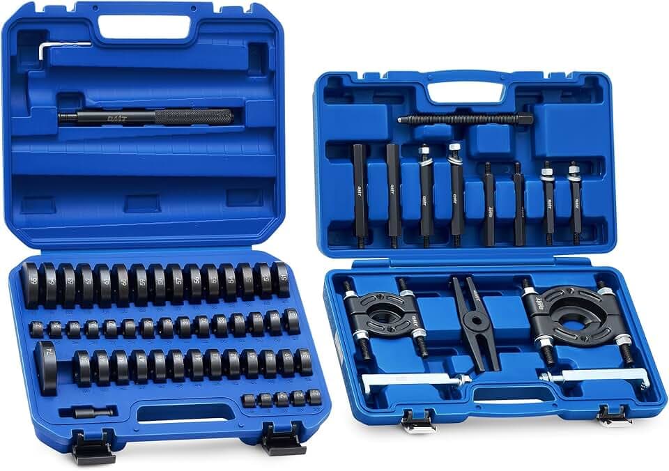 OMT Bushing Driver Tool & Bearing Press Kit, 5-Ton Bearing Puller Tool Set