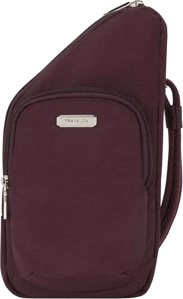 Travelon Unisex Essentials Crossbody, Hobo.
