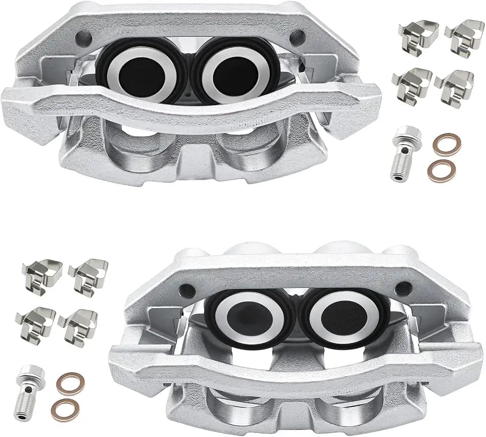 Betthand Front Brake Caliper Fit for 09-18 Dodge Ram 1500, 09-11 Dakota