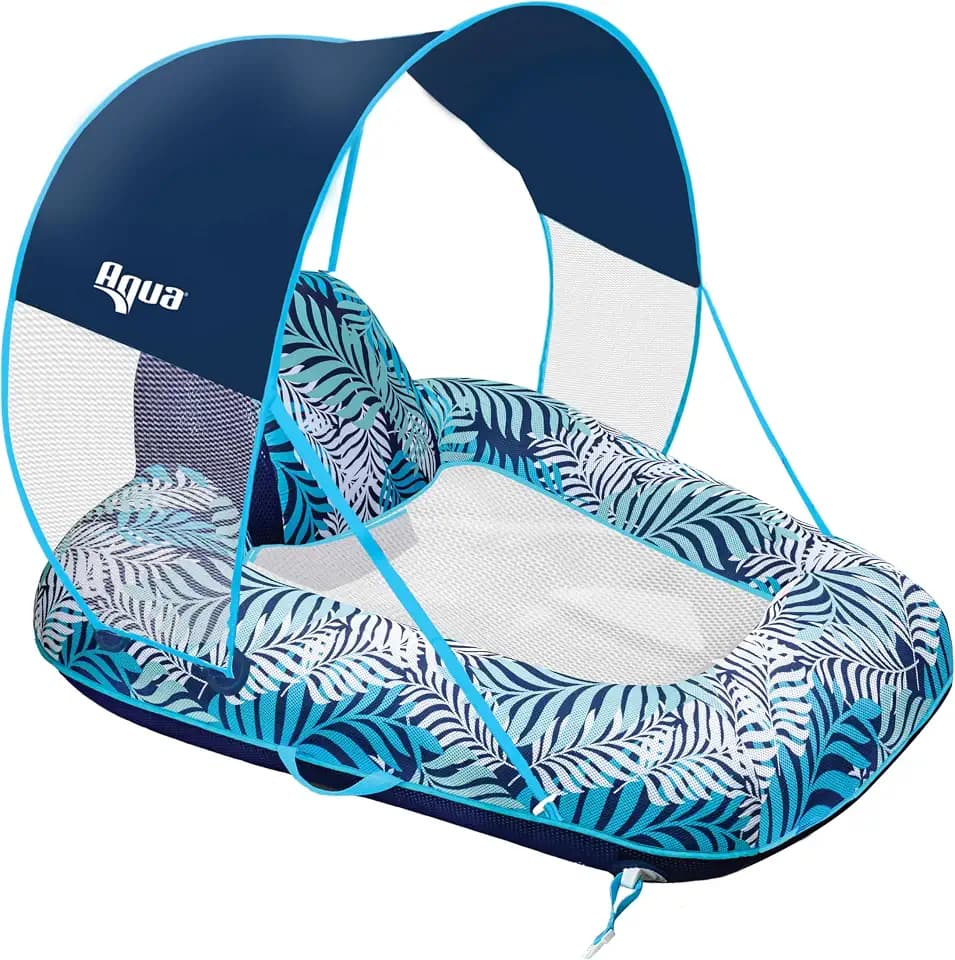 Aqua Pool Chair Float for Adults – Zero Gravity Pool Floats – Multiple Colors/Shapes/Styles – for Adults and Kids Floating