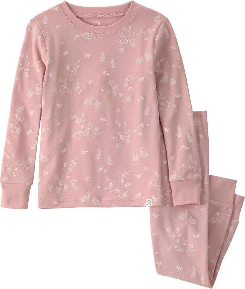 little planet by carter's Baby Girls' 2-piece Pajamas Made With Organic Cotton
