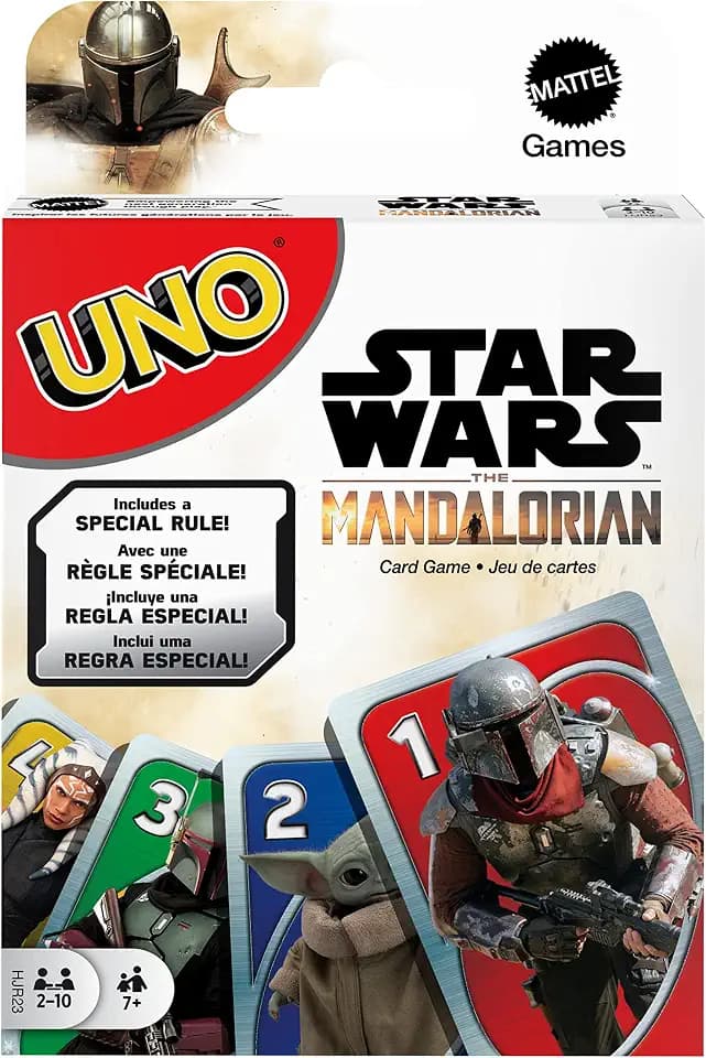 Mattel Games UNO Star Wars Kartenspiel, ab 7 Jahren, 2–10 Spieler