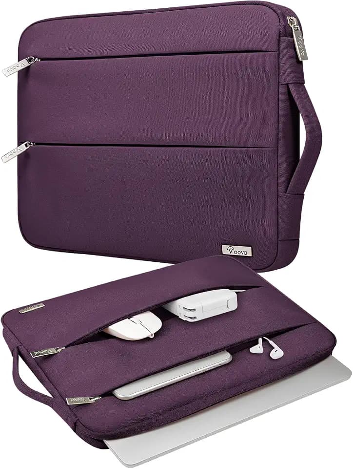 Voova 15-14 Inch Laptop Sleeve,MacBook Case，Laptop Case, Purple