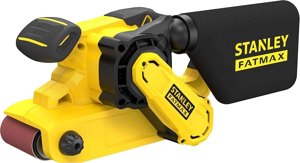 STANLEY FATMAX Bandschleifer mit Werkzeugkasten, FMEW204K-QS