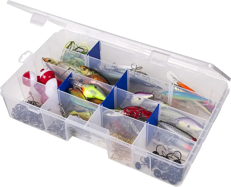 Flambeau Outdoors 7004R Tuff Tainer, Double Deep, 16 Compartments, Zerust