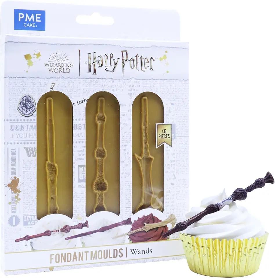 PME Harry Potter Fondant Form, 6er-set, Zauberstäbe