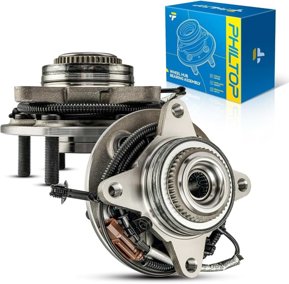 PHILTOP 515177 4WD 2 x Front Wheel Bearing Hub Assembly for Ford F-150