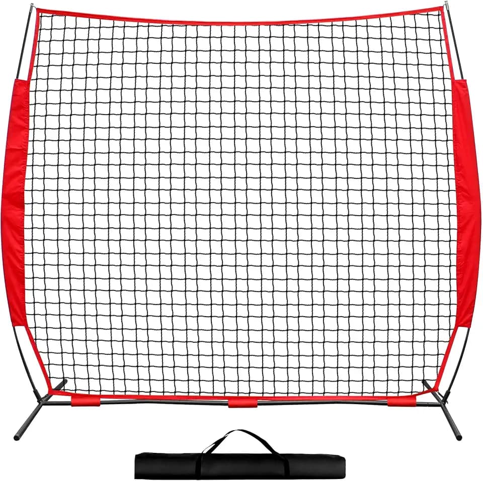 Backstop Net with Carry Bag for Baseball & Multi-Sport
