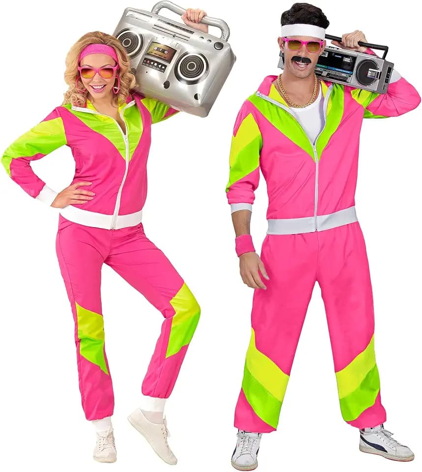 W WIDMANN MILANO Party Fashion - 80er Jahre Trainingsanzug