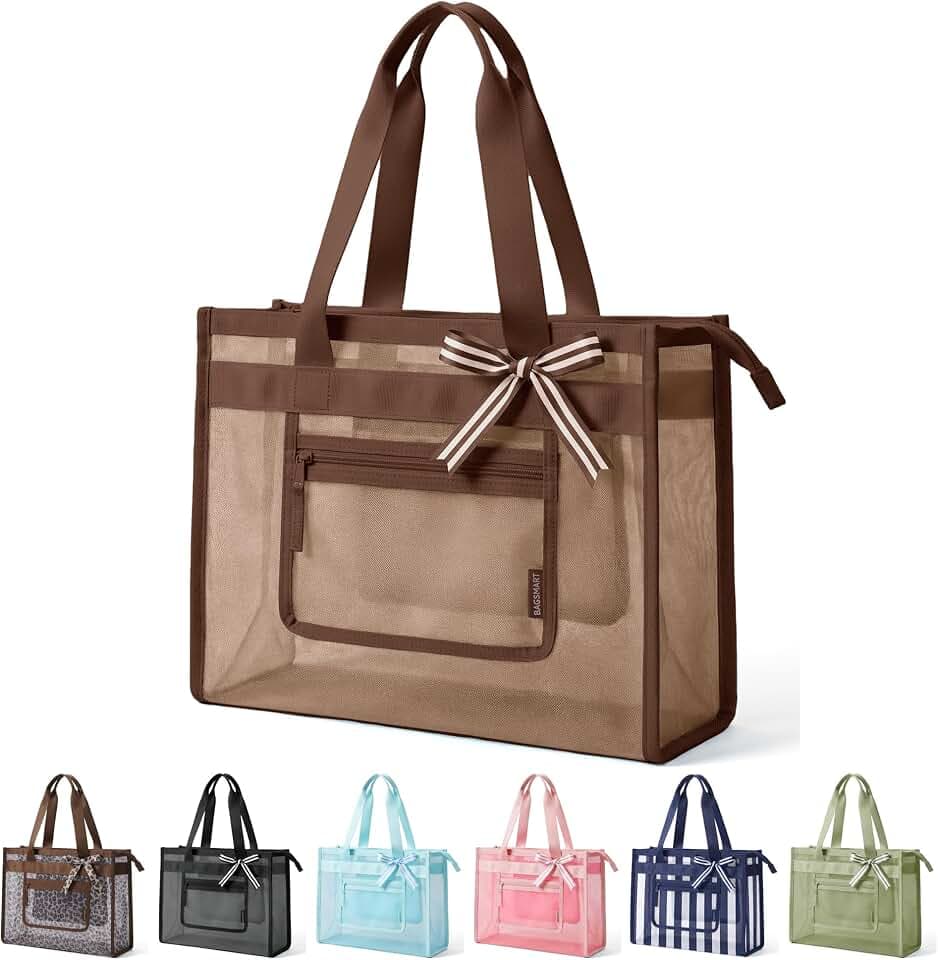 BAGSMART Tote Bag for Women, Personalized Teacher Appreciation Gifts