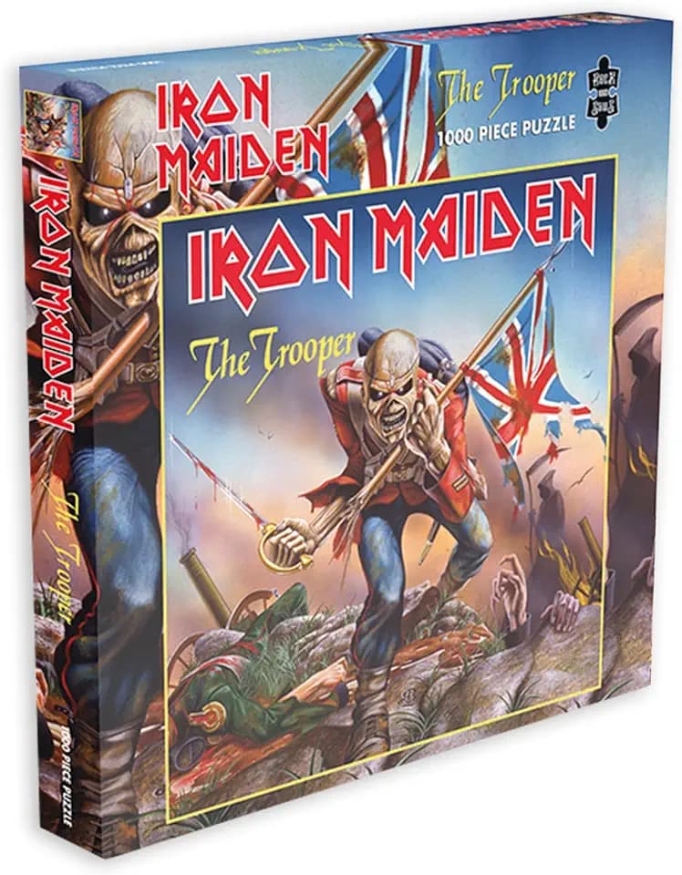 RockSaws Iron Maiden The Trooper 1000 Piece Jigsaw Puzzle