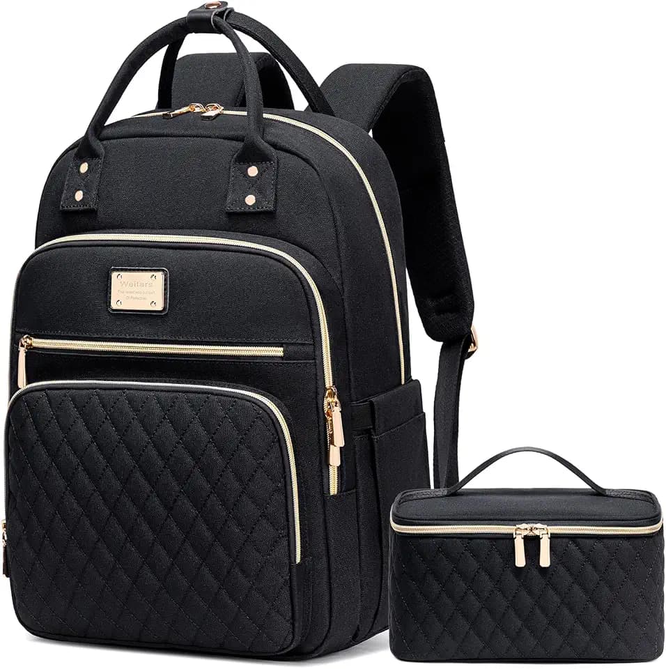 Weitars Lunch Backpack for Women Insulated,15.6 Inch Laptop Backpack Cooler