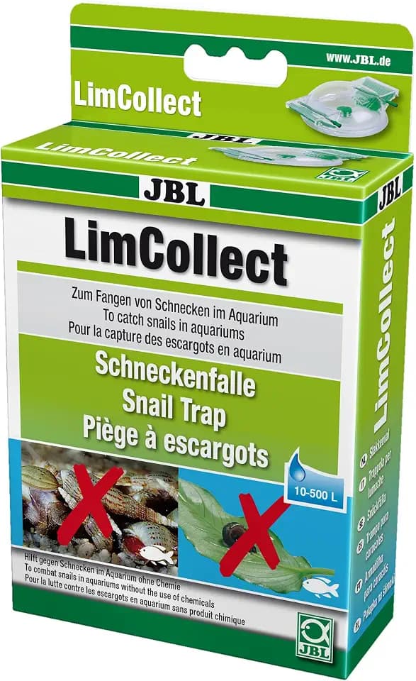 JBL LimCollect II Chemiefreie Schneckenfalle für Aquarien, 61401