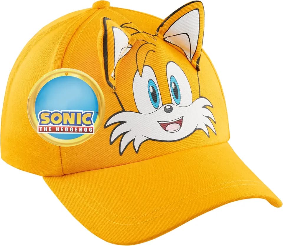 Get Trend Sonic THE Hedgehog Baseball Cap Kinder Jungen Shadow Knuckles Atmungsaktiv Basecap Sonnenhut Gamer Geschenke für Kinder