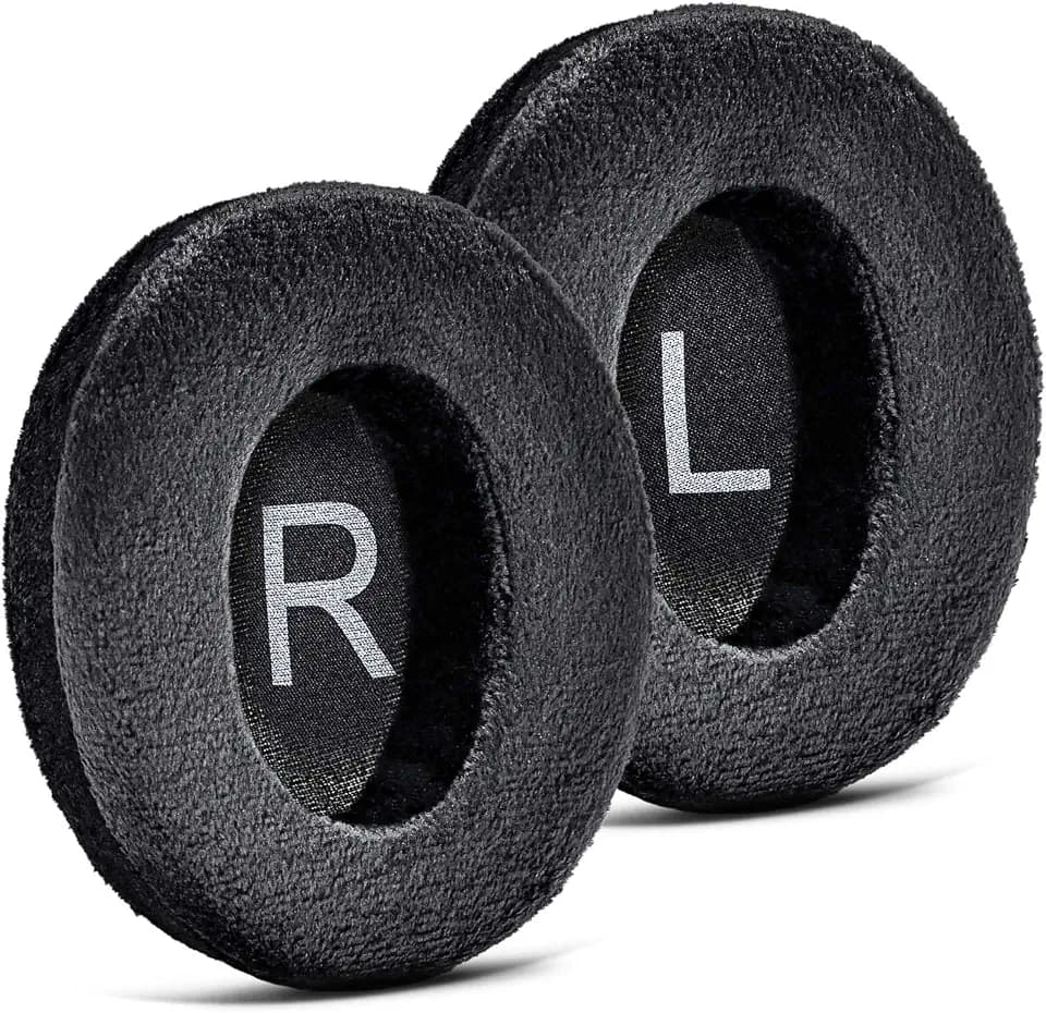 AONIC 50 Ear Pads - TRANSTEK Replacement Ear Cushion Foam Compatible with AONIC 50 Headphones Soft I Comfortable Memory Foam (Velour)