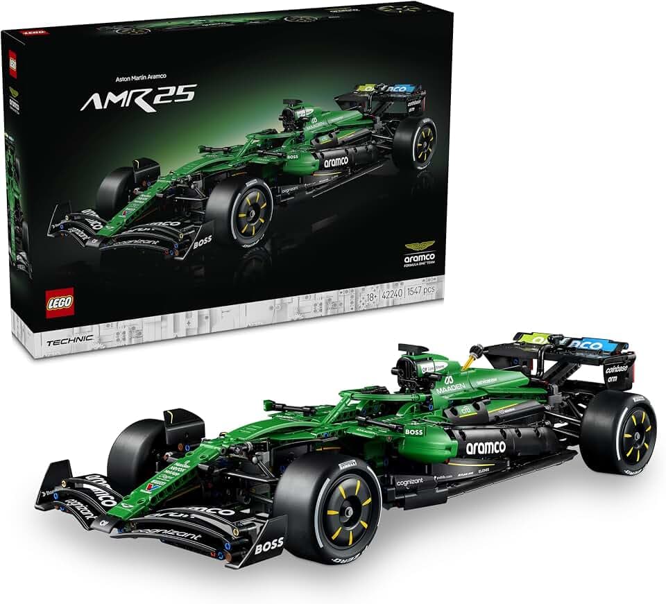 LEGO Technic Aston Martin Aramco AMR25 F1 Auto 42240