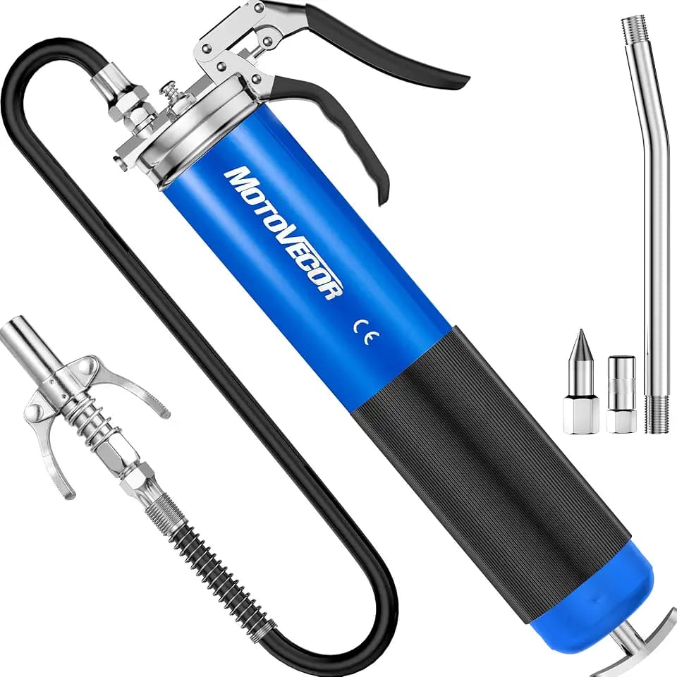 Bravex Grease Gun Heavy Duty 6000 PSI W/Quick Release Coupler