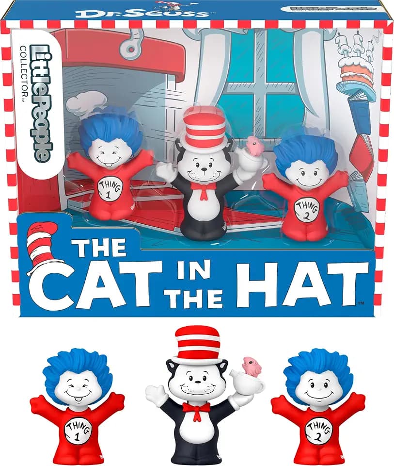 Little People COLLECTOR Dr. Seuss The Cat in the Hat Set