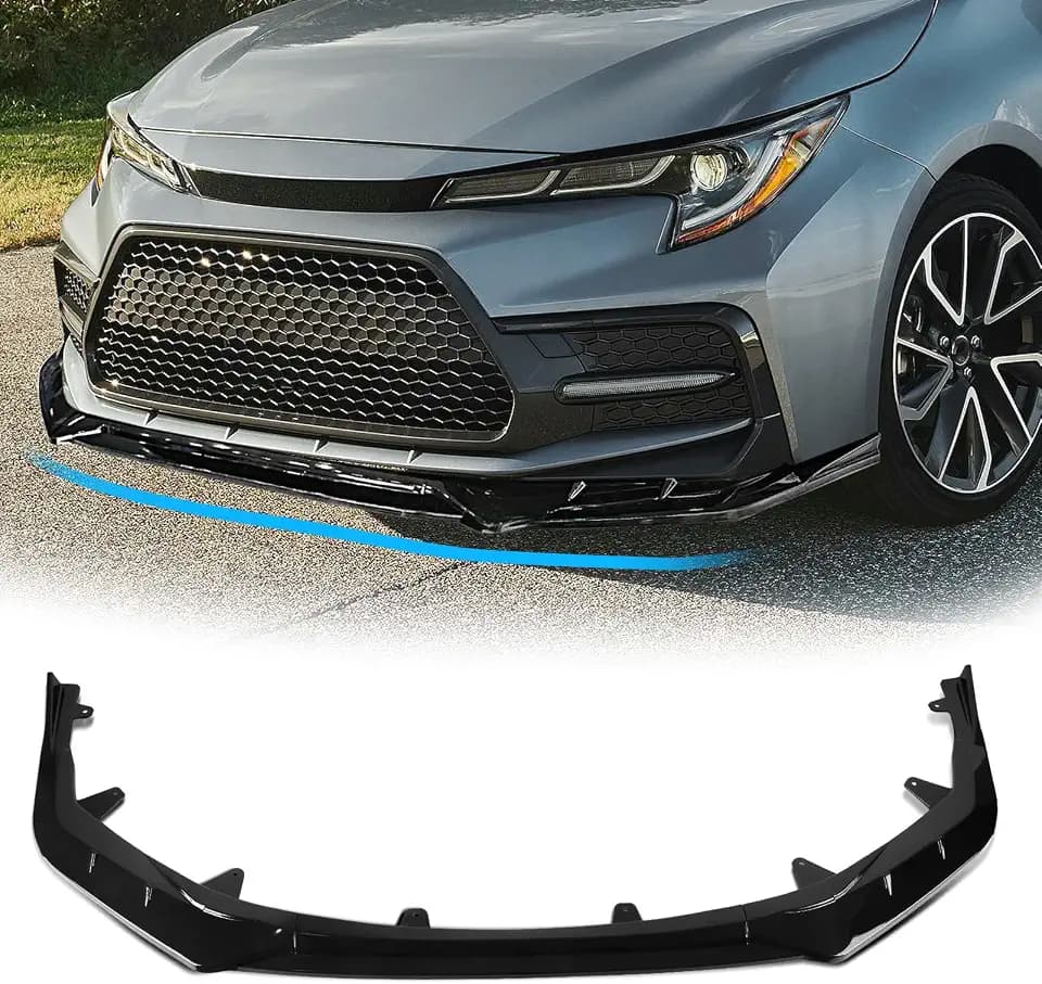 Archaic Front Bumper Lip Fit for 2020-2025 Toyota Corolla SE/XSE