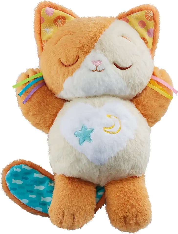 VTech Baby Schlummer-Kätzchen – Kuscheltier Beruhigung 0-36 Monate