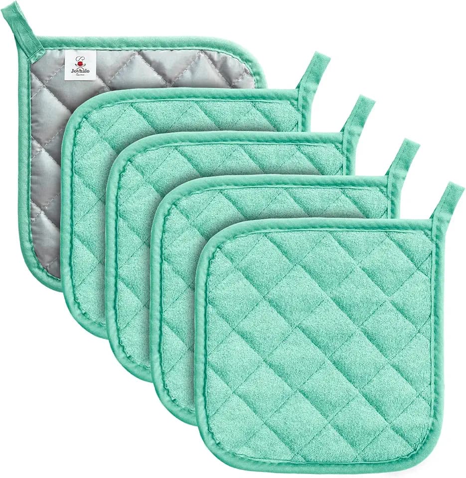Joyhalo 5 Pack Pot Holders for Kitchen Clearance