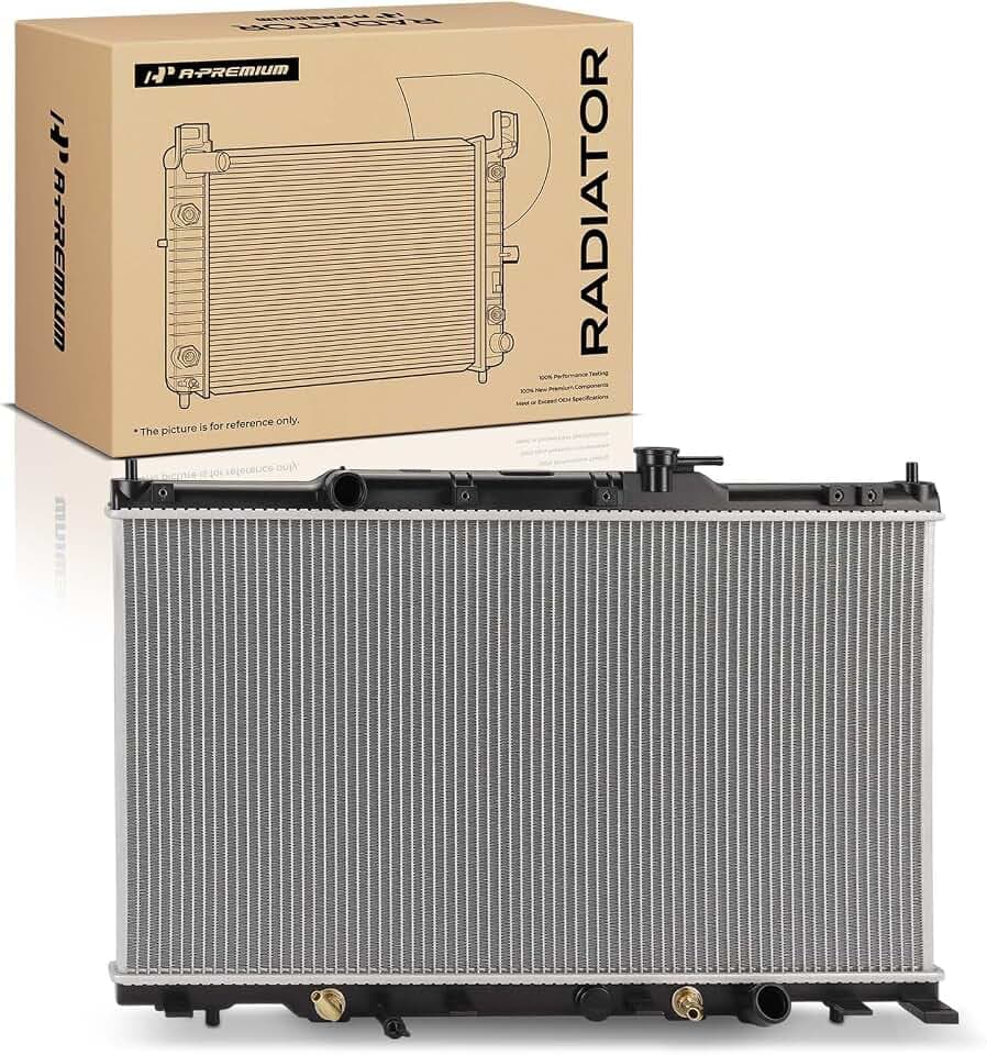 A-Premium Engine Coolant Radiator Assembly with Transmission Oil Cooler