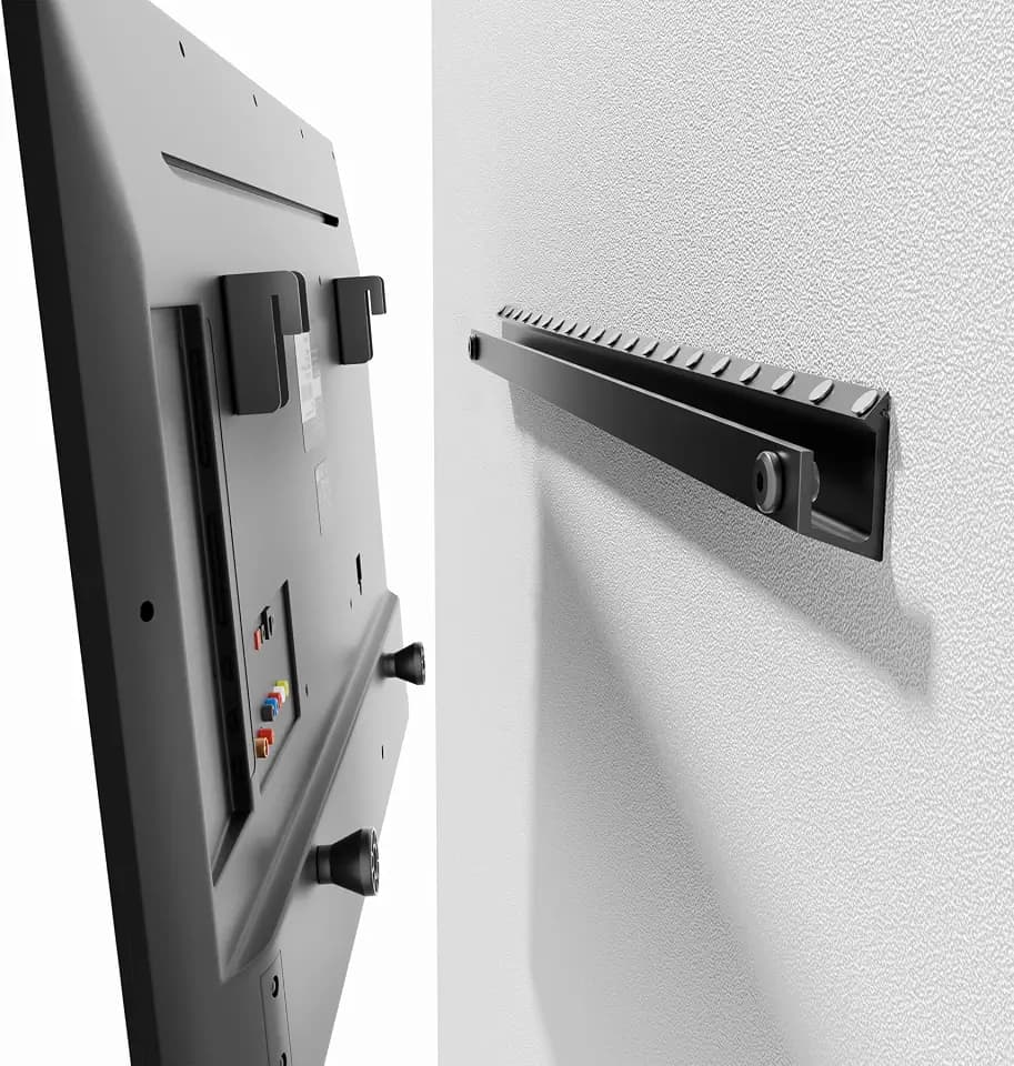 Auoace No Stud TV Wall Mount, 32 to 75-inch Studless TV Bracket, 150 Lbs