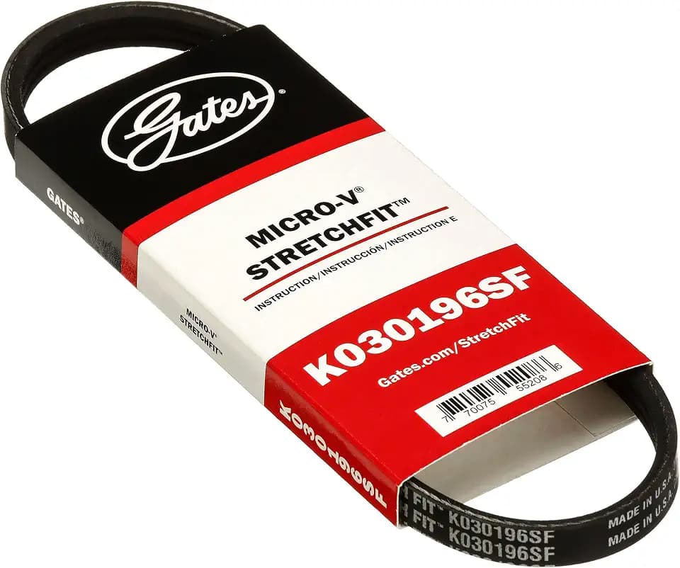 Gates K030196SF Stretch Fit Micro-V Serpentine Drive Belt