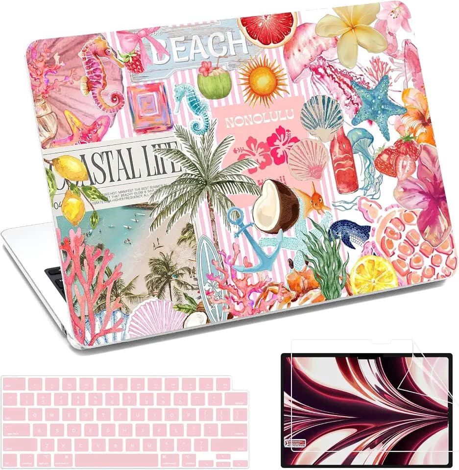 AKIT Compatible with MacBook Air 13 inch Case 2026 2025 2024 2023 2022