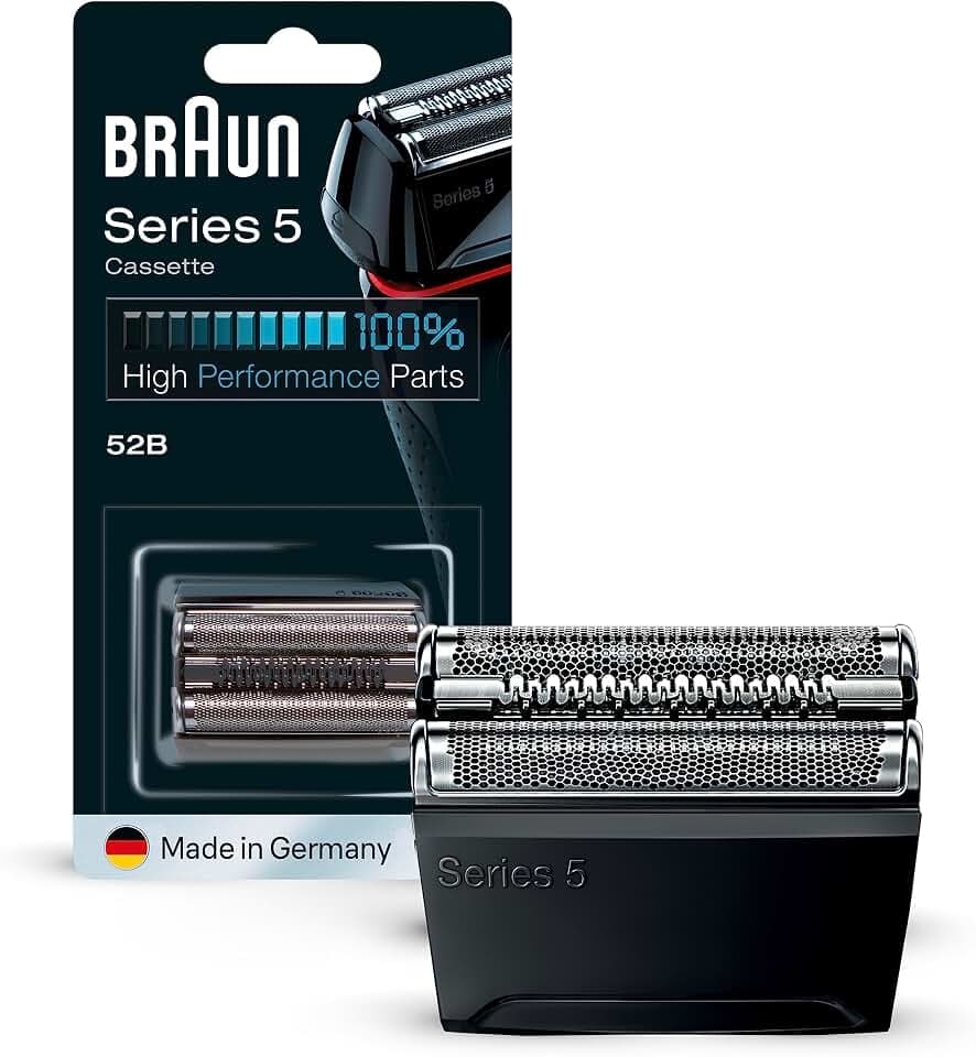 Braun Elektrorasierer Scherkopf Series 5, 52B, Schwarz