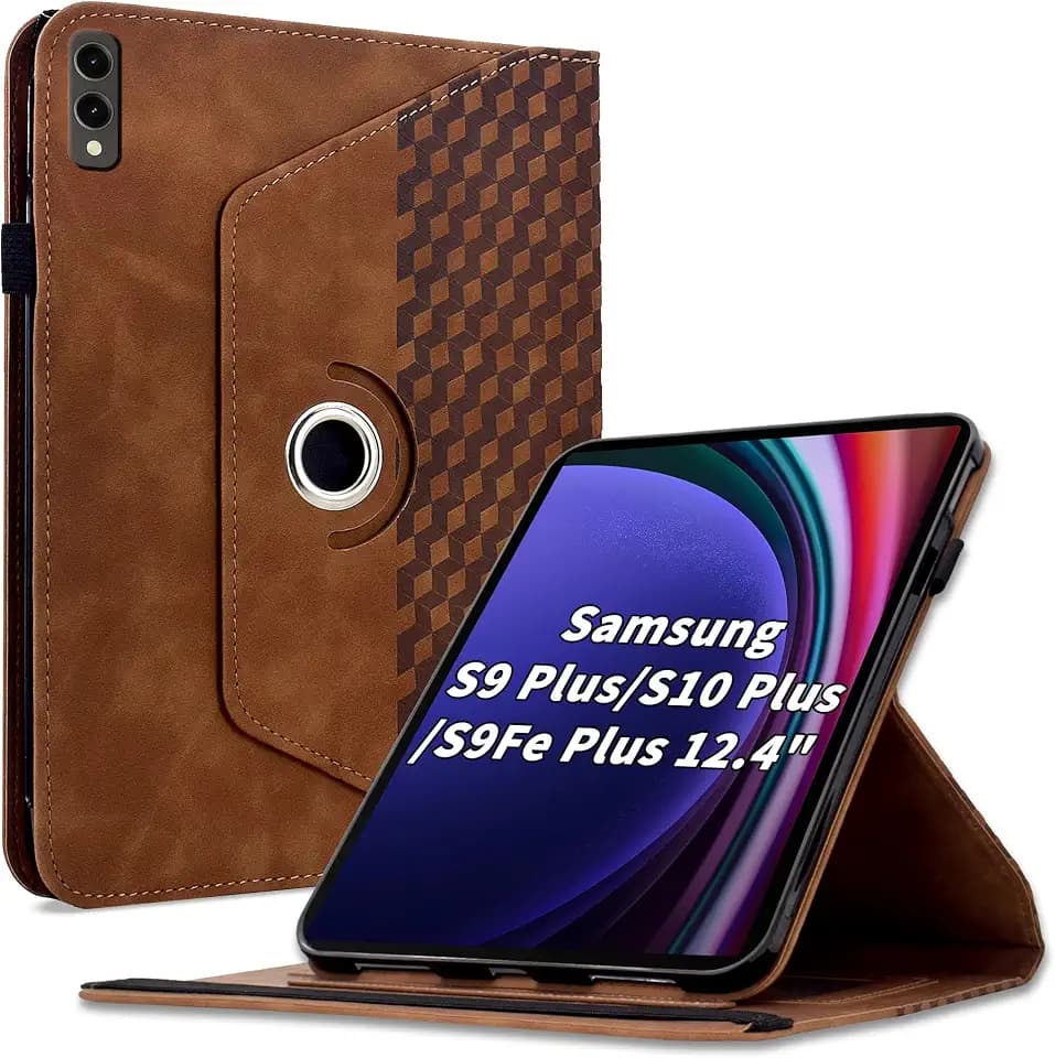 360° Rotating Case for Samsung Galaxy Tab S10 Plus/ S9 Plus,Green