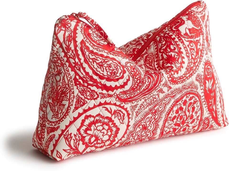 Vera Bradley Women's Premium Cotton Large Pouch