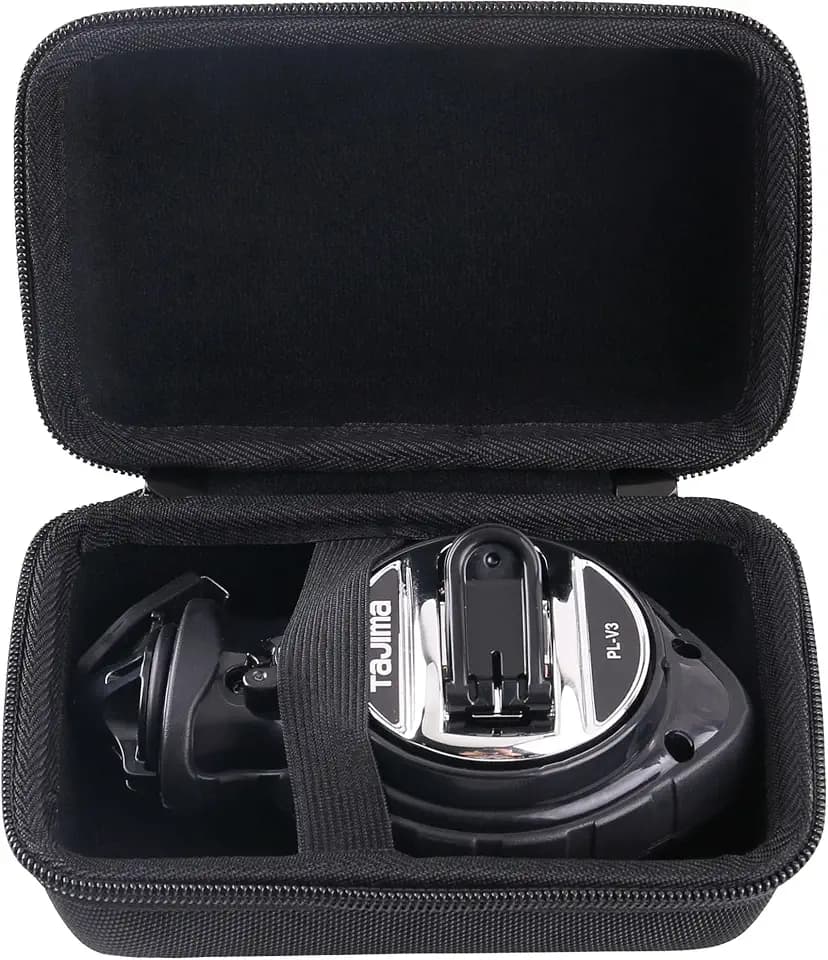 Hard EVA Carrying Case Compatible with TAJIMA Chalk Line-Rite Jam Free Chalk Box/CR301JF/CR201RD/CR202B Chalk Line storage case