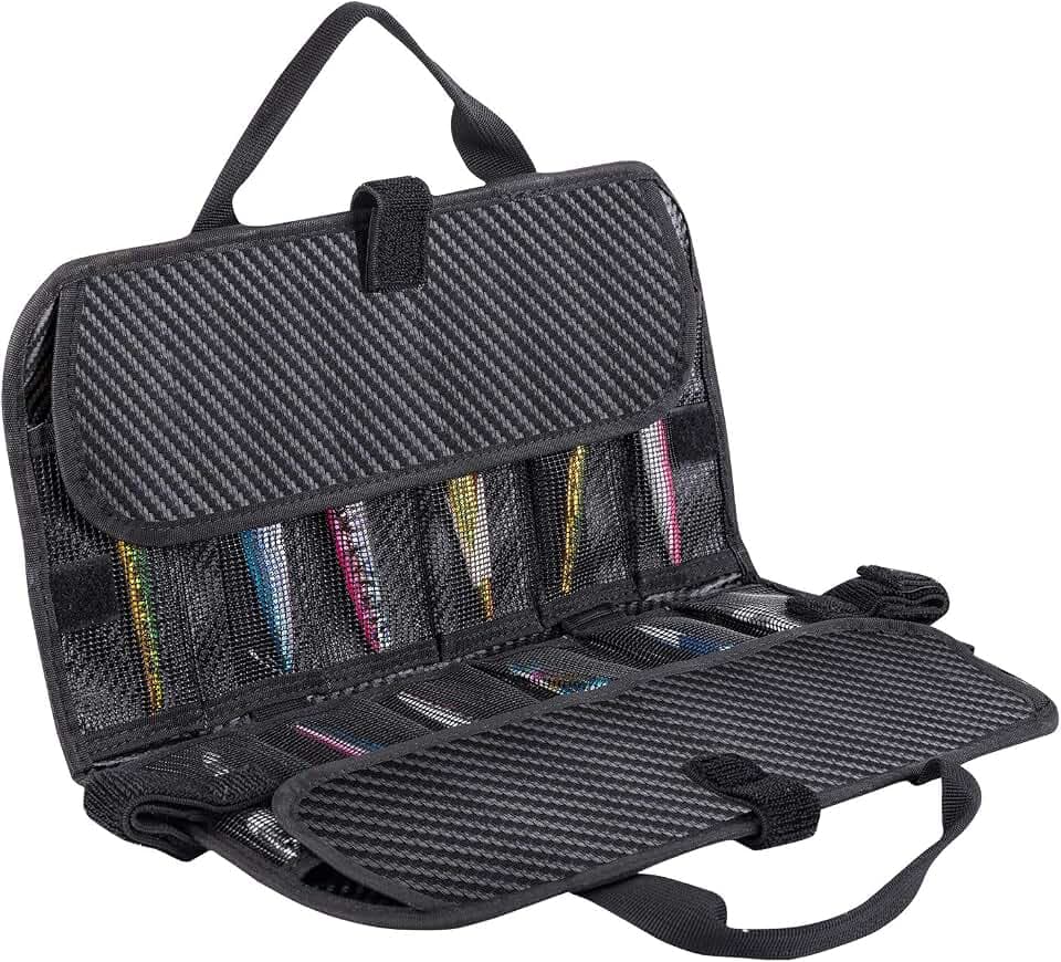 Goture Fishing Jig Bag, Portable Fishing Storage Tackle Lure Bag