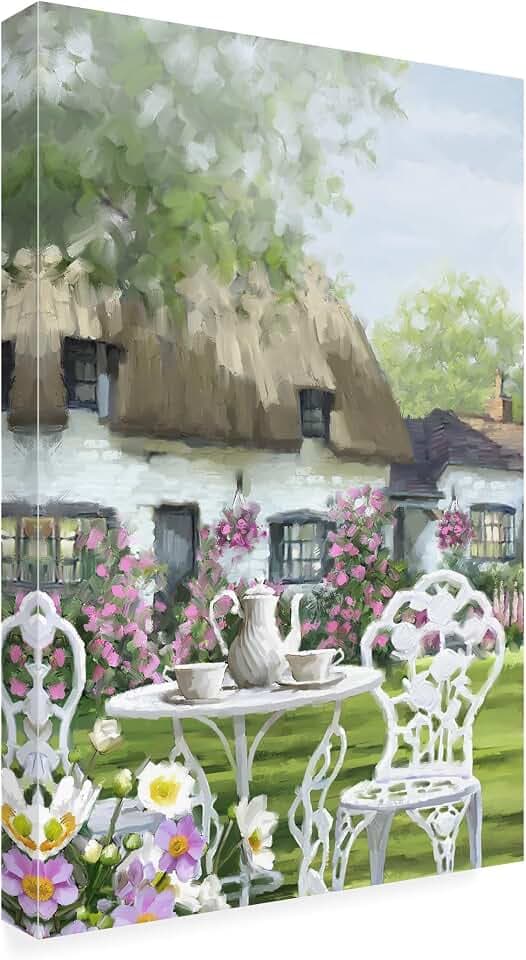 Trademark Fine Art - 'Cottage' Canvas Art - 24x16