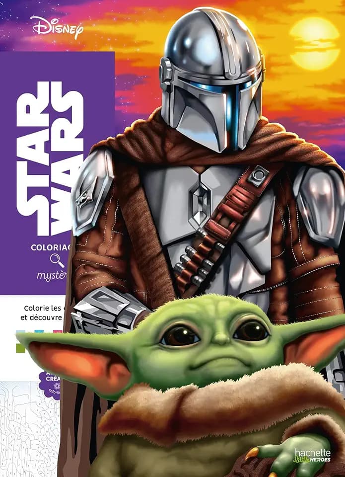 Coloriages Mystères - Star Wars: Colorie les chiffres et découvre l'image