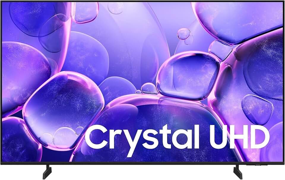 Samsung Crystal UHD 4K U80F 43 Zoll (108 cm) LED Fernseher, Crystal Prozessor 4K, MetalStream Design, SmartThings, Knox Security, Gaming Hub, AI Upscaling, Kostenlos...[Länderversion Ungarisch]