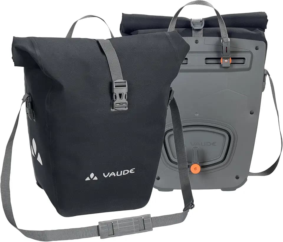 VAUDE Aqua Back Deluxe Fahrradtaschen, wasserdicht – Schwarz