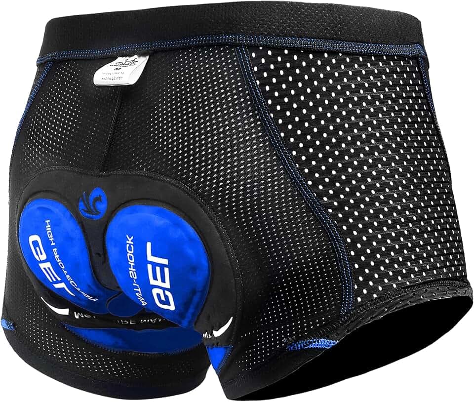 X-TIGER Radlerhose Radunterhose Herren Fahrradhose Fahrradunterhose
