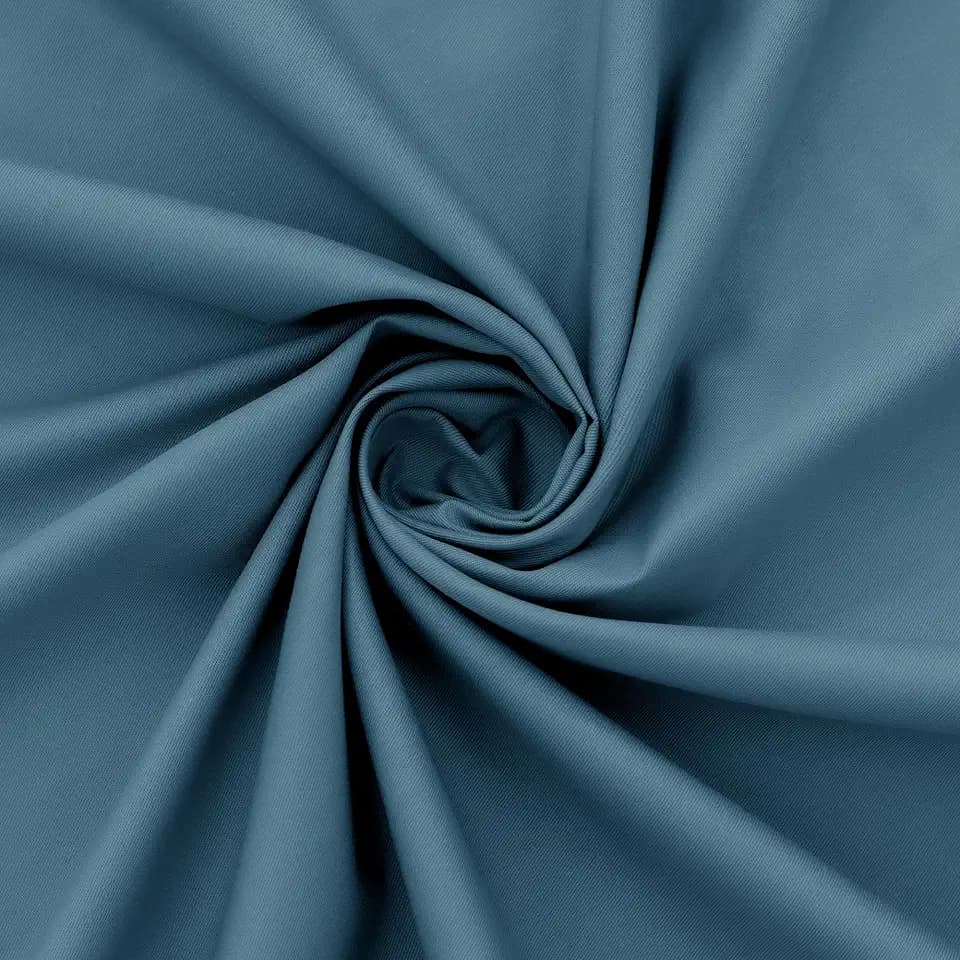 KKJIAF 2 Yard Dusty Blue Cotton Fabric 56 Inch Wide for DIY Crafts