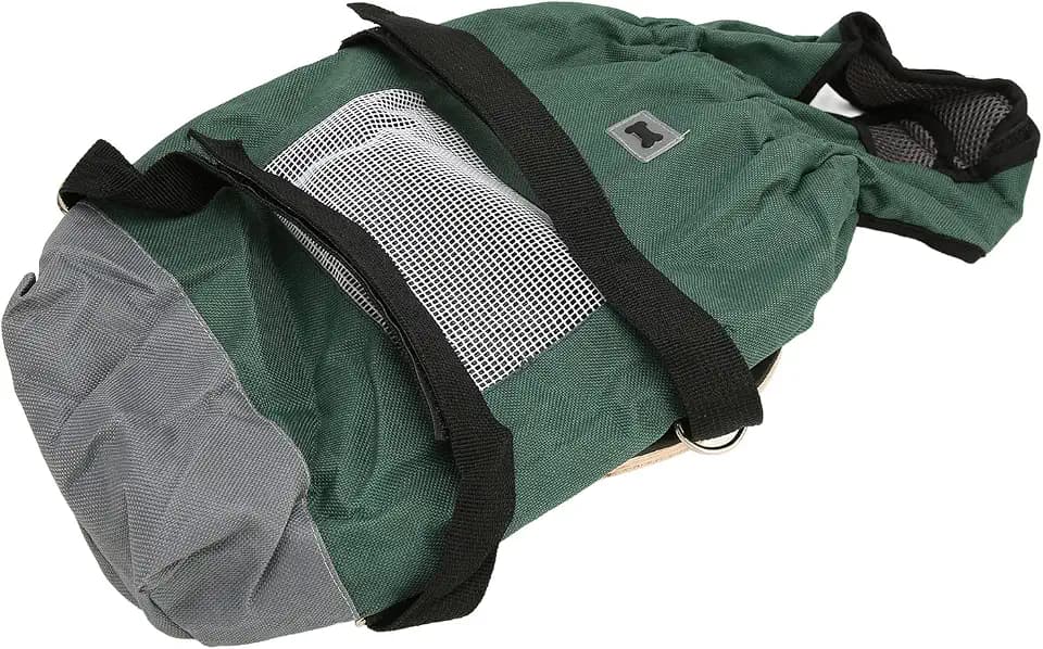 Zerodis Rollstuhl FüR GeläHmte Haustiere, Rollstuhl FüR Hinterbeine GeläHmter Hund Atmungsaktiver Sicherer Schutz Pet Drag Bag Scooter (L (geeignet für 6,5-9 kg/14,3-19,8 lb))