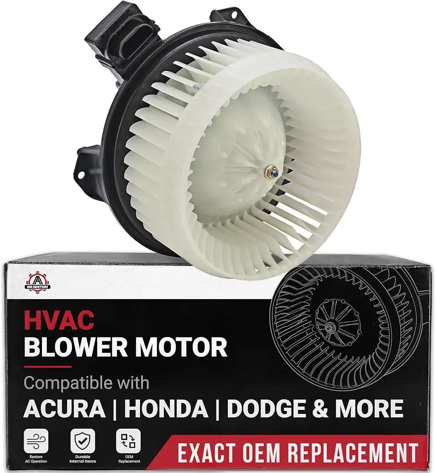 Lower HVAC Blower Motor - Compatible with Acura, Buick, Cadillac & More - MDX, RDX, TL, TSX, Lucerne, DTS - Heater Blower Motor - Blower Motor Assembly - Replaces 15-80644, 15-80644AA, 79310STKA41