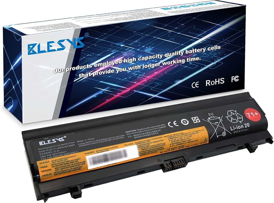 BLESYS 00NY486 Akku für Lenovo Thinkpad L570 L560 Series Notebook (71+)