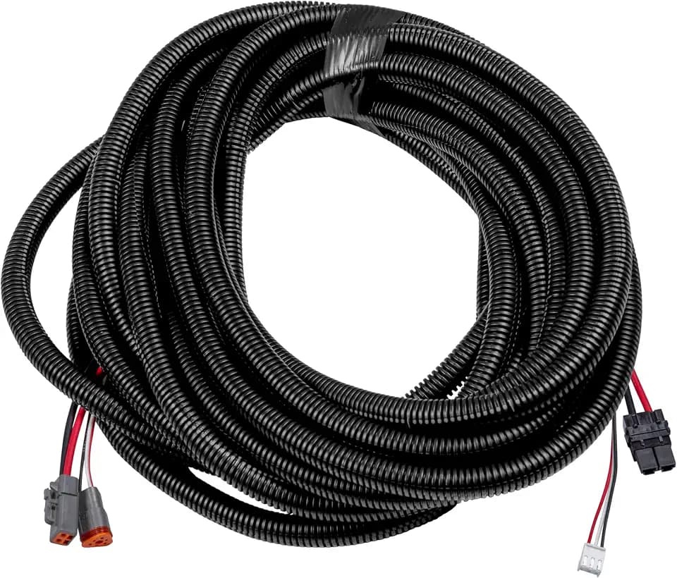 Lippert Ground Control 3.0 Hall Effect Replacement Automatic RV Leveling System Right Rear Wiring Sensor Harness, Male Spade Connectors Included - 305115
