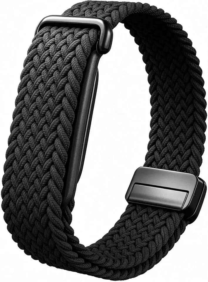Braided Stretchy Magnetic Band For Google Fitbit Air