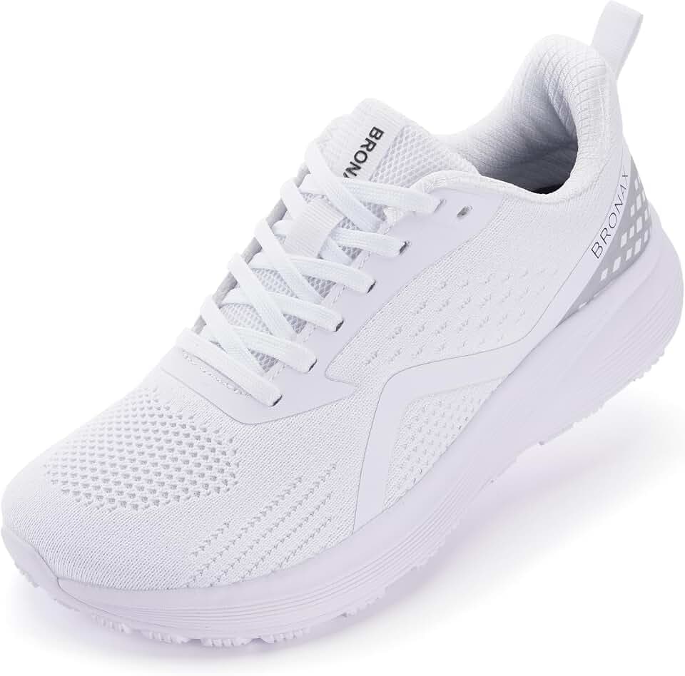 BRONAX Womens Wide Toe Box Road Running Shoes S71