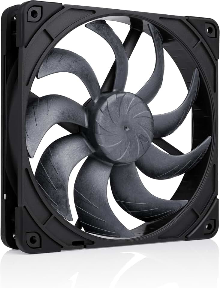 Noctua NF-A14x25 G2 PWM chromax.black, Leiser Hochleistungslüfter 140mm